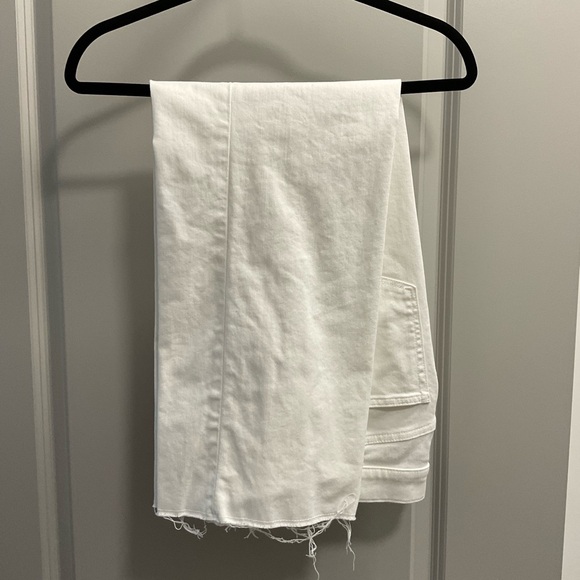 J Crew Wide-leg cropped jean in all-day stretch, white, 28 - Picture 4 of 4